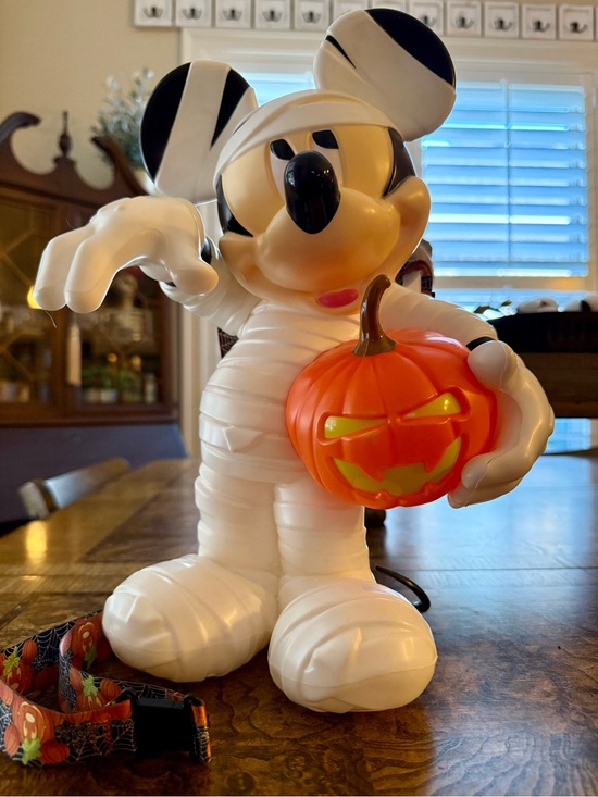 Disney Other - Disney Parks 2021 Mickey Mouse Mummy Halloween Popcorn Bucket - never used